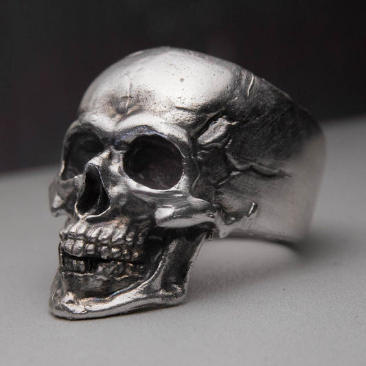 Bague Tête de Mort Argent