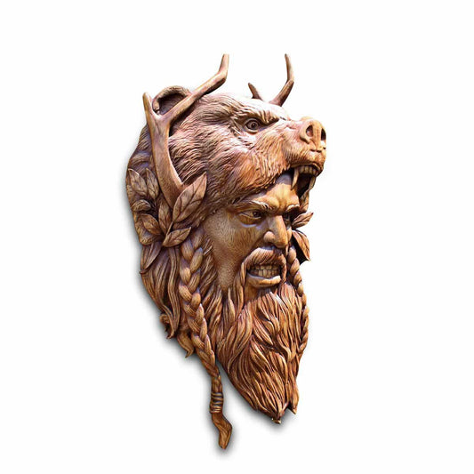 Art Mural Viking Berserker