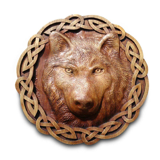 Art Mural Viking Loup Alpha