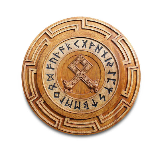 Art Mural Viking Rune Odal