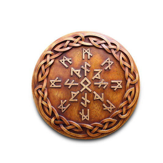 Art Mural Viking Runes