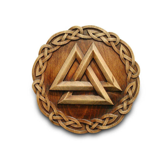 Art Mural Viking Valknut
