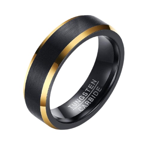 Bague VIking Tungstene (Or)