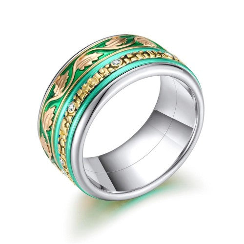 Bague Viking Emeraude