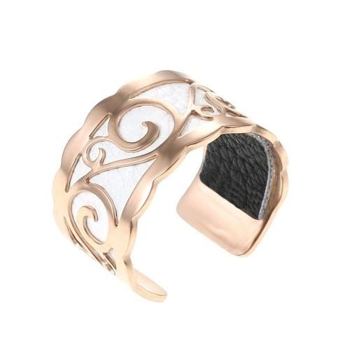 Bague Viking Flots du Fjord blanc