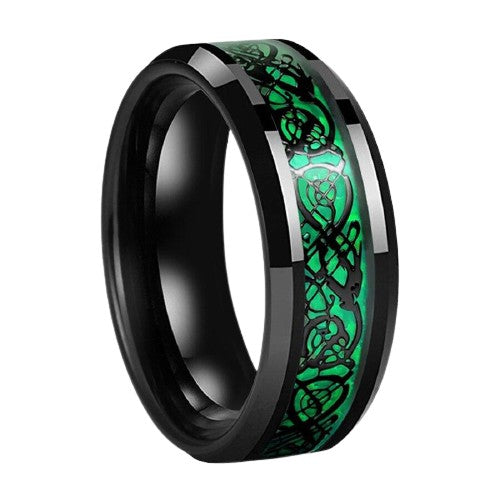 Bague Viking Jarl Emeraude