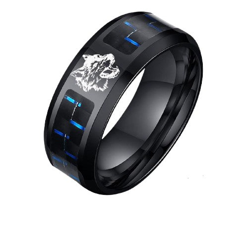 Bague Viking Jarl Noir