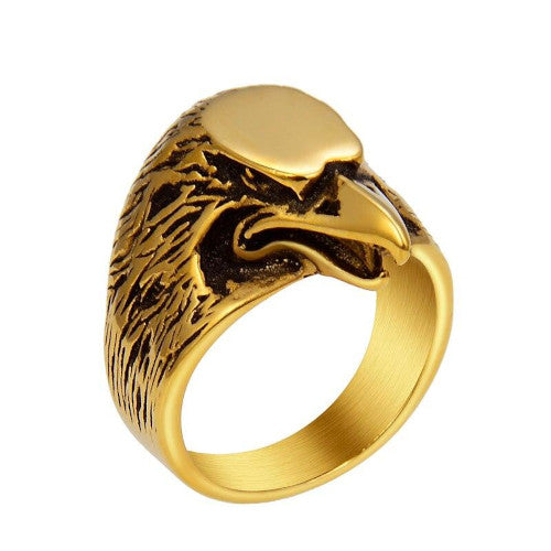 Bague Viking Jugement du Corbeau (Or)