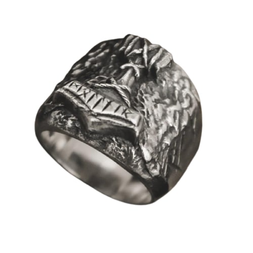 Bague Viking Mjöllnir Authentique