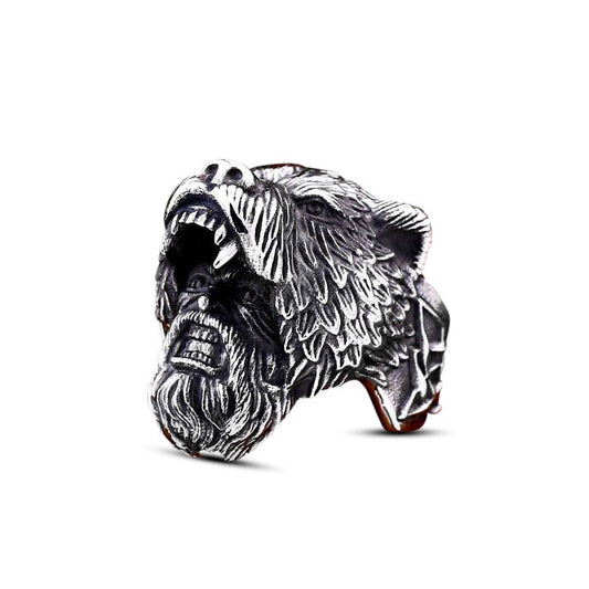 Bague Viking Ours Berserker