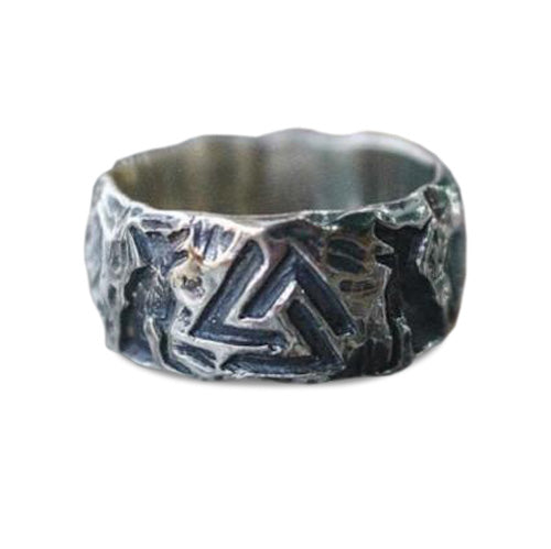 Bague Viking Valknut Ancien