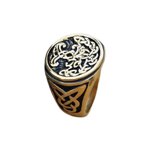 Bague Viking Yggdrasil (Or)