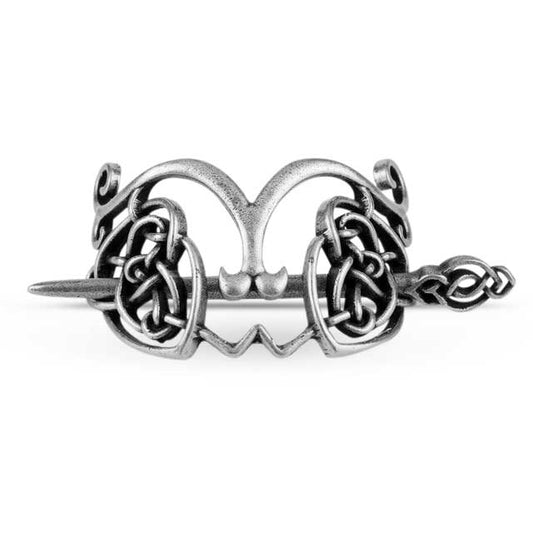 Barrette Cheveux Celtique Argent