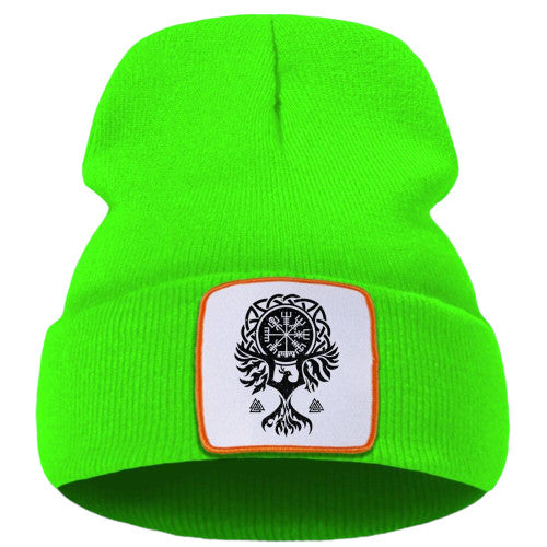 Bonnet Viking Vegvisir vert