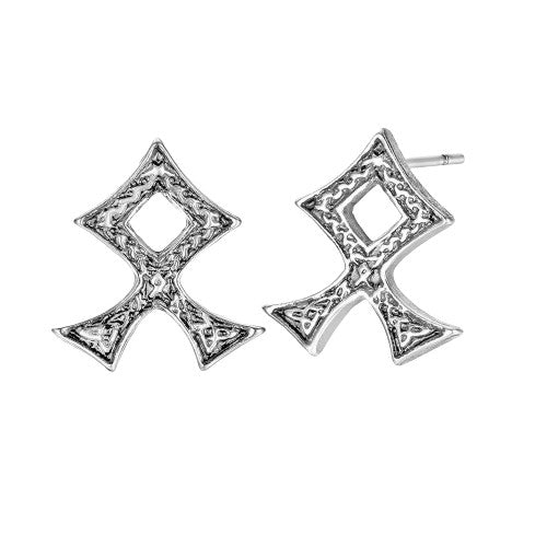 Boucle d'Oreille Viking Rune Odal