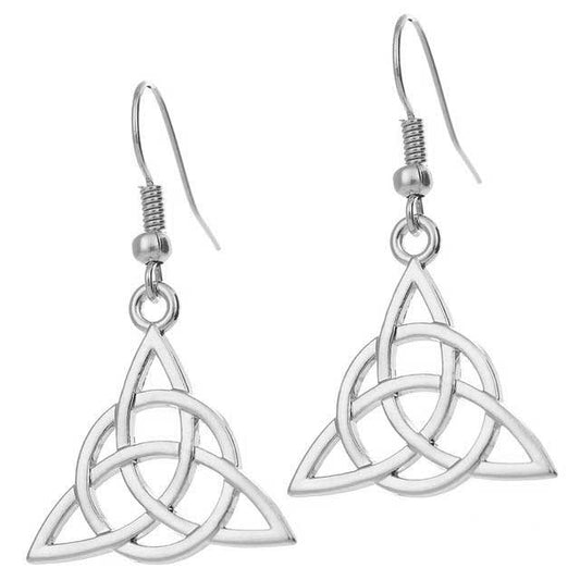 Boucle d'oreille Viking Triquetra