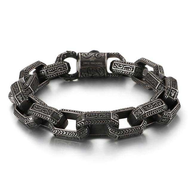 Bracelet Viking Ivar le Désossé noir