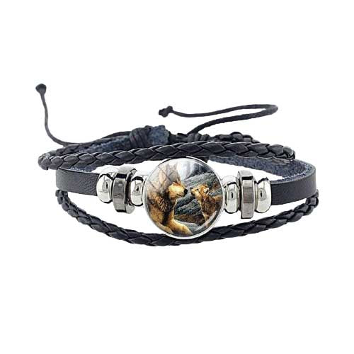 Bracelet Viking Mère Loup