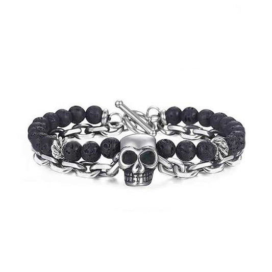 Bracelet Viking Perles du Ragnarok