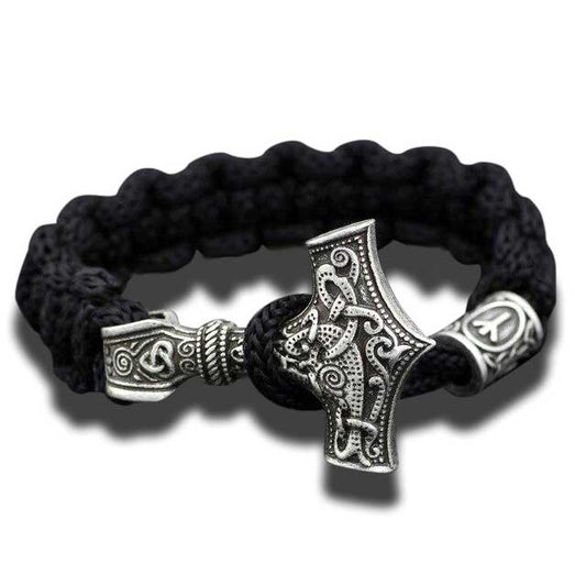 Bracelet Viking marteau mjolnir