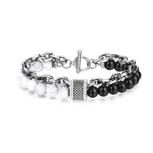 Bracelet Viking perles de Loki