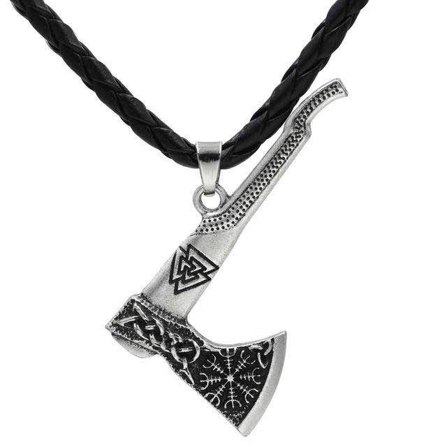 Collier Viking Hache Valknut