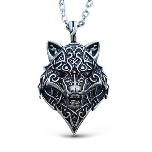 Collier Viking Loup Ancien