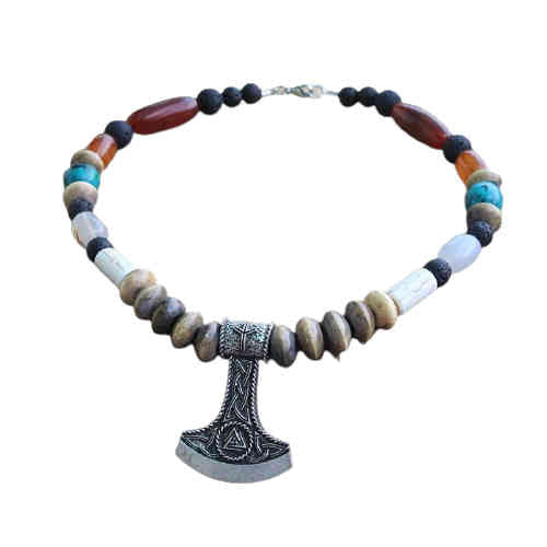 Collier Viking Perles de Thor