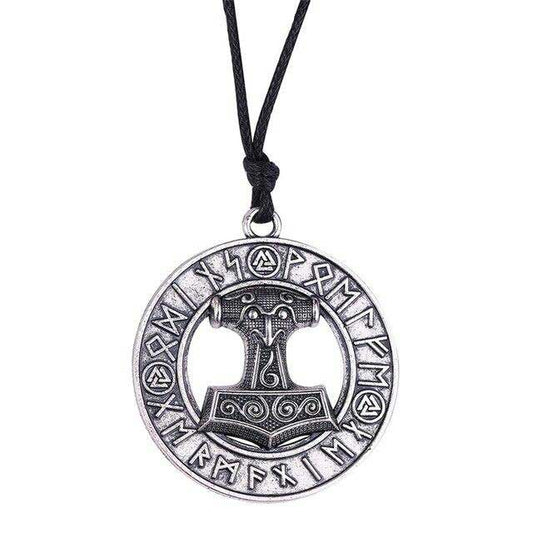 Collier Viking Thor argent