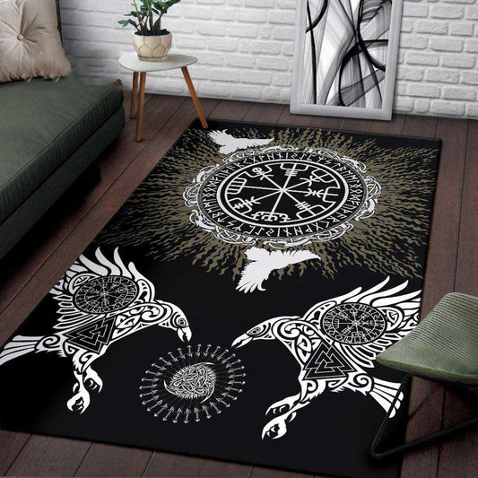 Raven Power Viking Rug