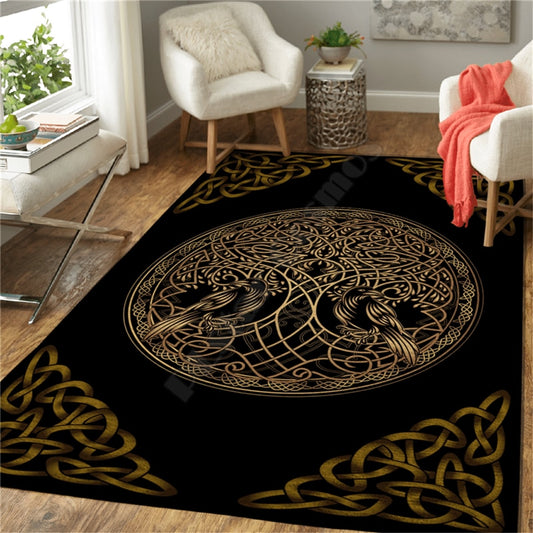 Tapis Viking Arbre d'Odin