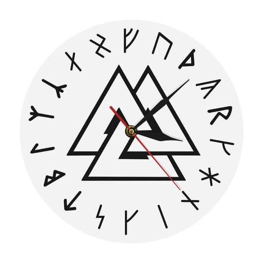 Horloge Viking Valknut modèle sans cadre