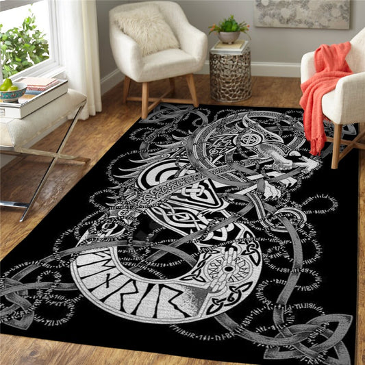 Tapis Viking Fenrir Runique