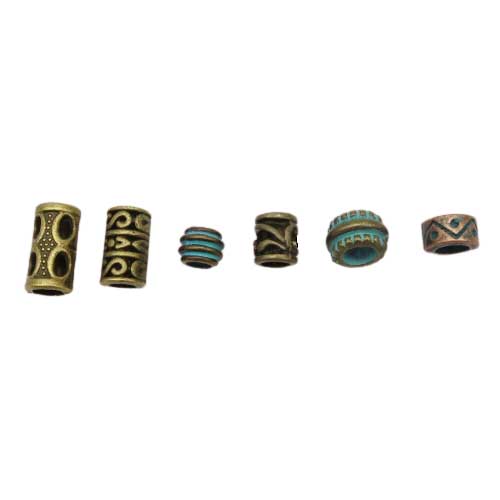 Viking Braid Bead<br> Little girl (x6)