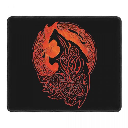 Photo Tapis de Souris Viking Loup Fenrir 1