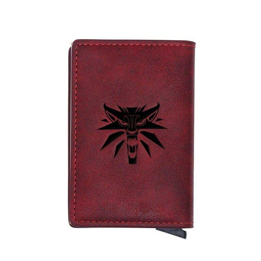 Portefeuille Viking Loup Garou rouge