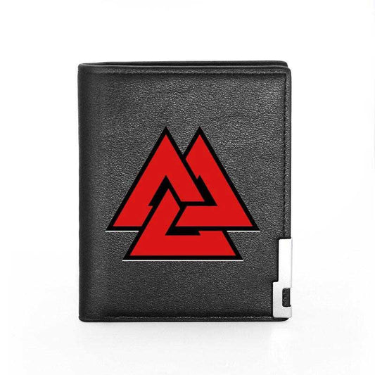 Portefeuille Viking Valknut noir