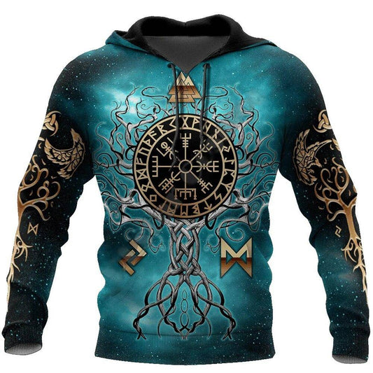 Pull viking yggdrasil protecteur