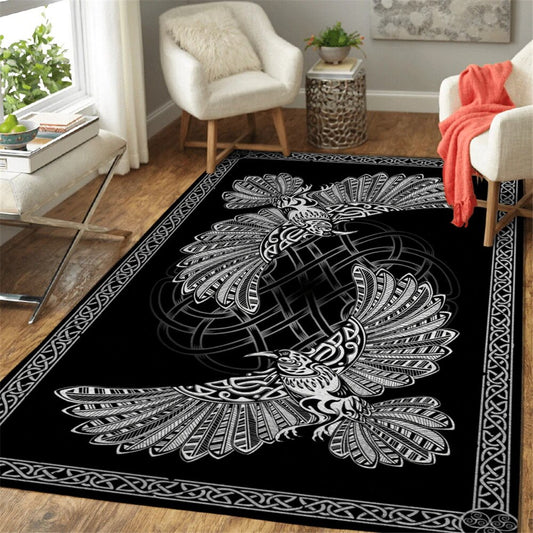 Tapis Viking Corbeaux Voyageurs