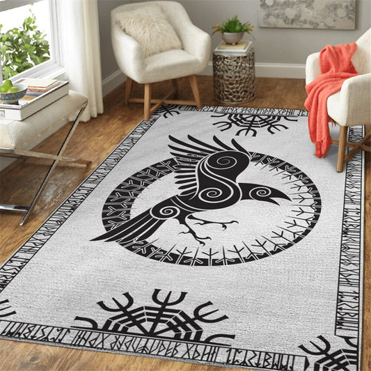 Viking Munin Battlefield Rug