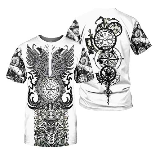 T-shirt Viking Boussole de Navigation