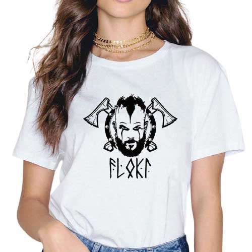 T-shirt Viking Floki Combattant