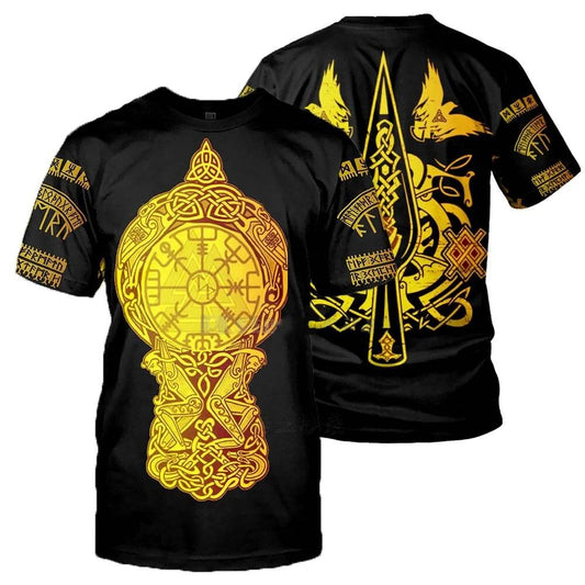 T-shirt Viking Vegvisir Sacré