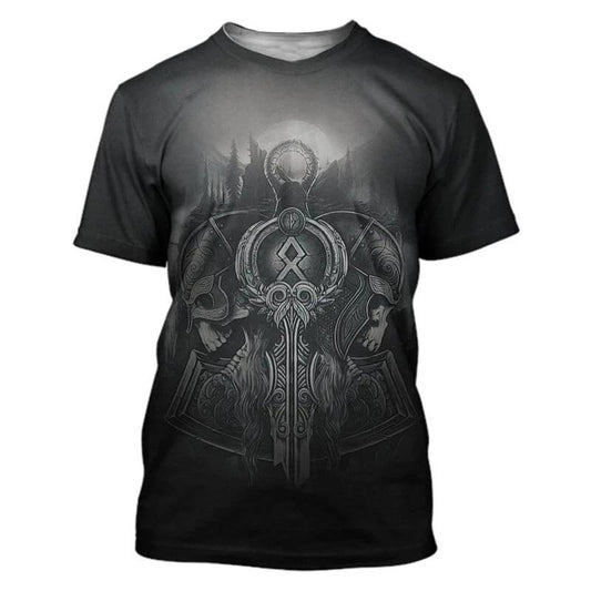 T-shirt Viking Héritage Nordique