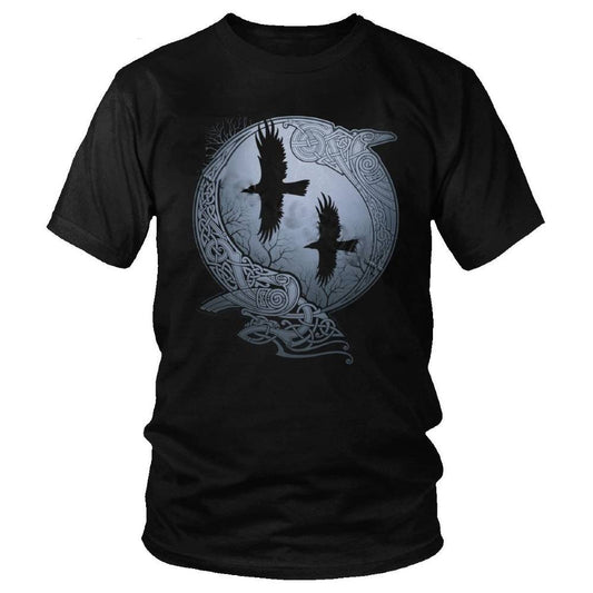 T-shirt viking hugin et munin