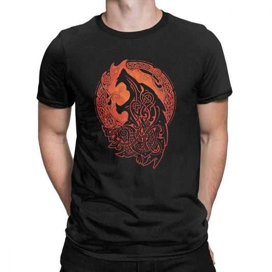 T-shirt Viking Loup Sanglant