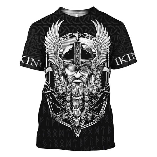 T-shirt viking odin d'asgard