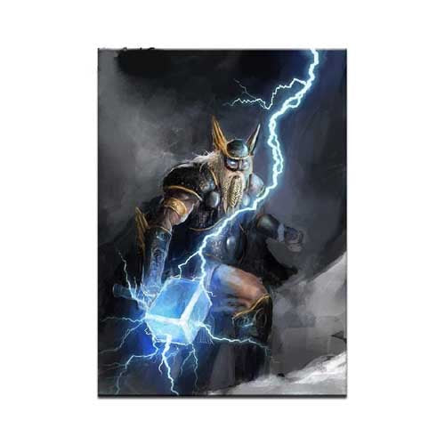 Tableau Viking Dieu du Tonnerre