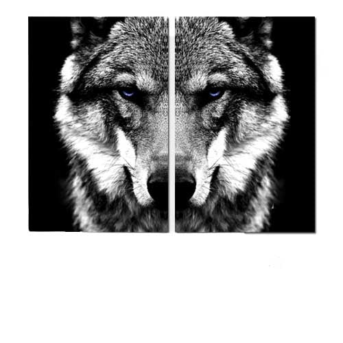 Tableau Viking Loup Fenrir