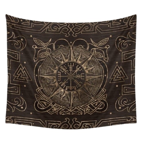Tapis Viking Boussole Nordique